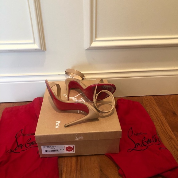 Christian Louboutin Tan Heels - Picture 3 of 3